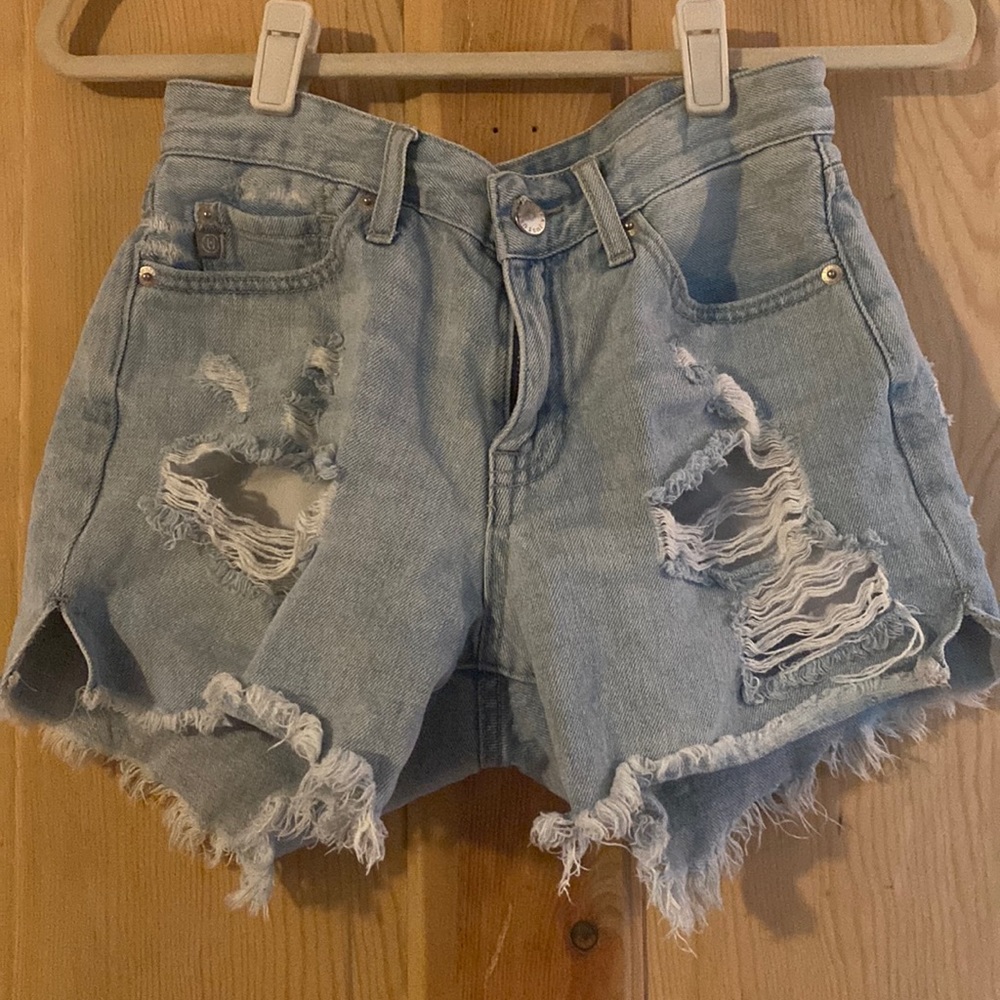 Just USA High Rise Light Shorts. Size s.